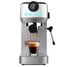 Power Espresso 20 Steel Pro Cafetera Espresso con 20 bares, thermoblock y vaporizador.PvP:99€