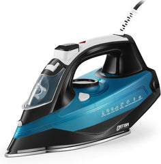 Steam Iron for Clothes, 2800W Clothes Iron, 400ml Water Tank, Nonstick Stainless Steel Soleplate, Powerful vertical steam, 210g Steam Boost, 45g Continuous Steam, Self-Cleaning and Auto-Off function