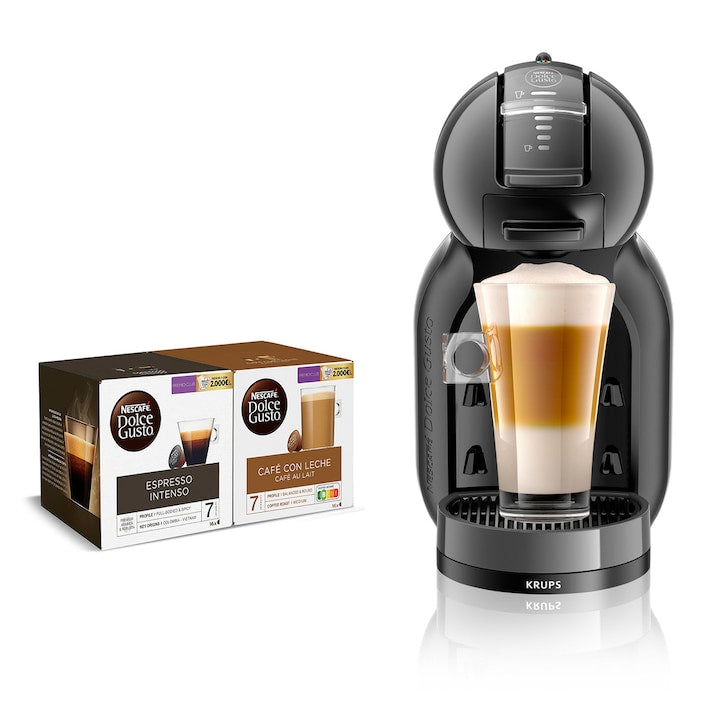 Cafetera espresso automática Krups Mini Me con función Play & Select para cápsulas Nescafé Dolce Gusto